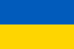 Ukrainas flagga.