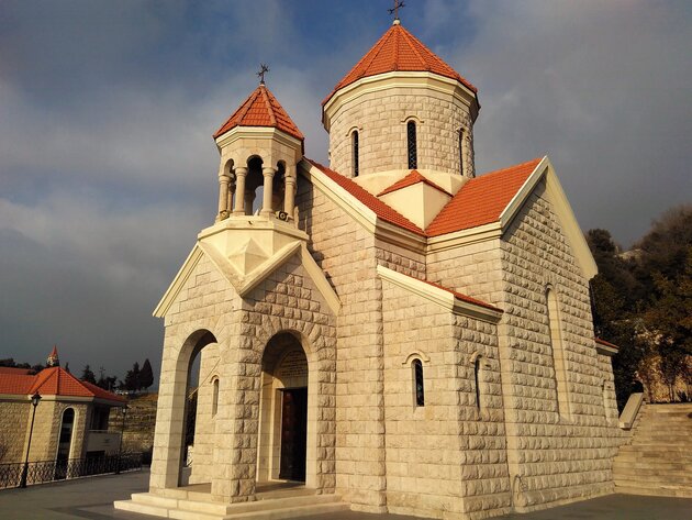 Armenisk kyrka i Libanon.