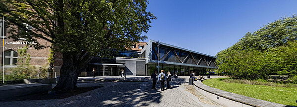 Vy över LUX byggnad.