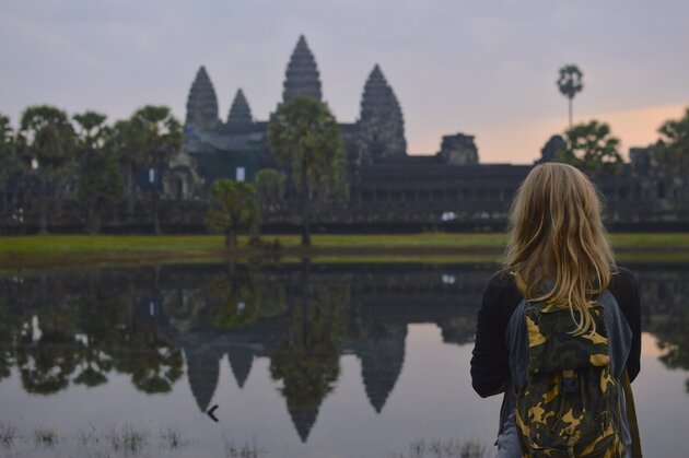 Foto: Hedda Vitestam. Templet Angkor Wat, Kambodja Foto: Hedda Vitestam. Templet Angkor Wat, Kambodja