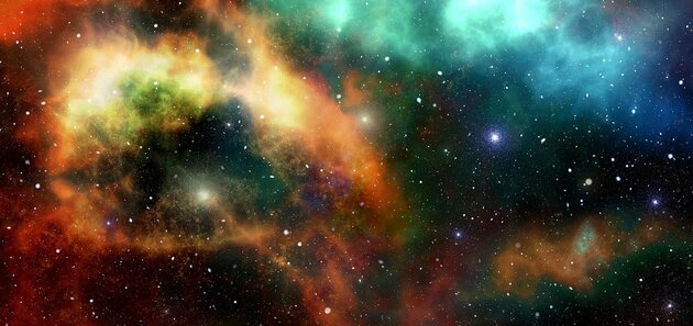 Kosmos. Illustration: Gerd Altmann, Pixabay.