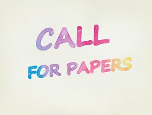 Lapp med texten "Call for Papers"