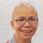 Portrait. Jian-Nor Shih (Jo-Fu Lotus Lin) 釋⾒諾/林若芙, Luminary Buddhist Institute 香光尼眾佛學院, Taiwan